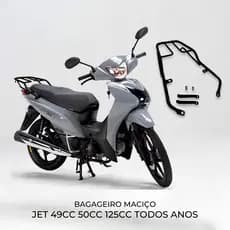 BAGAGEIRO FERRO MAÇIÇO SHINERAY JET 49CC 50CC 125CC TODOS ANOS