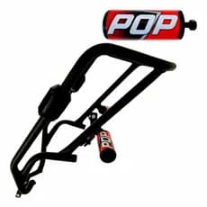 Protetor de Carenagem Pop 110i Modelo 2016 até 2024 Protetor Carenagem Tanque Vermelho Mata Cachorro Honda Pop 110i110ES