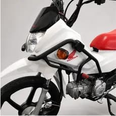 Pop 110i Modelo 2025/2026/2027 Protetor Carenagem Motor Tanque Preto Mata Cachorro com Pedal Slider Moto