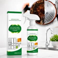 Spray Limpador de Eletrodomésticos de Cozinha 120ml, Limpador Multiuso para Armários, Tudo em Um, para Fogão, Forno, Coi