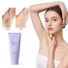 Creme De Remoção De Pelos Corporais Para Pele Sensível