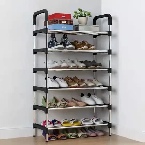 Prateleira para sapatos de 6 camadas - XQT-Z037