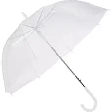 Guarda-chuva Transparente Básico, Transparente, Transparente