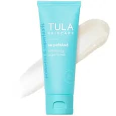 TULA Skin Care, Esfoliante de Açúcar - Esfoliante facial, esfolia suavemente com açúcar, papaia e extratos prebióticos,
