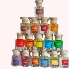 Conjunto de 12 peças de aromatizadores de ar para carro, acessórios para carro, acessórios femininos para carro, aromati