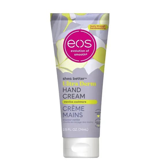 EosSheaBetterHand-para Mãos de Cashmere com Baunilha | Hidratação instantânea + proteção duradoura | 2,5 onças