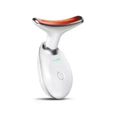 Massageador de Pescoço, Ferramenta de Modelagem Facial, Massageador Facial com 3 Modos e Vibração, Redutor de Rugas e Pa