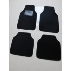 Tapetes de carro universais, tapetes de camurça sem instalação, antiderrapantes, resistentes à sujeira, à prova d'água,