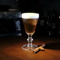 Copo de bebida curta resistente a altas temperaturas, coquetel de café irlandês, vidro de absinto, vidro de água, pé alt
