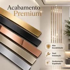 5 METROS Fita Metalizada10mm/15mm/20mm/25mm/30mm/40mm Com Dupla face