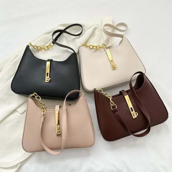 bolsa feminina bolsa transversal feminino Ins francês nicho textura saco feminino 2026 inverno nova cor plutônio axilas