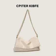 bolsa transversal feminino Bolsa Bolsa de axilas feminina 2025 novo estilo bolsa de diamante Design de nicho francês bol