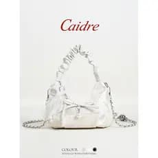 bolsa feminina Bolsa Caidre Meninas Nicho Plissado Nuvem Bolsa Presente de Aniversário Bowknot Bolsa Corrente Ombro Cros