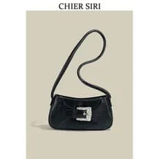 bolsa transversal feminino Bolsa CHIER Original francês nicho axilas saco High-End pequeno saco feminino 2025 novo estil