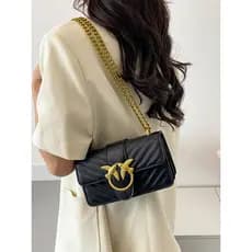Bolsa bolsa transversal feminino 2025 novo estilo nicho Design corrente pequena bolsa quadrada feminina High-End All-Mat