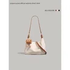 bolsa feminina bolsa transversal feminino U & R High-End Chain Underarm Bag Mulheres 2026 Verão Novo Estilo Grande Capac
