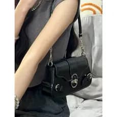 Bolsa bolsa transversal feminino Bolsa de ombro francesa 2024 novo estilo bolsa nicho textura Baguette bolsa Retro axila