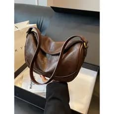 bolsa feminina Bolsa Bolsa feminina outono inverno Melade Retro bolsa de um ombro nas axilas