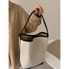 bolsa feminina bolsa transversal feminino Nicho estilo coreano Original High-End simples linho Casual