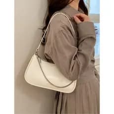 bolsa transversal feminino bolsa feminina Nicho High-End francês axilas saco corrente Baguette saco feminino 2026 primav