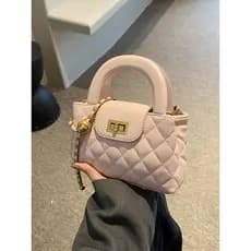 Nicho francês diamante corrente saco feminino 2024 novo estilo primavera verão moda bolsa Commuter ombro mensageiro pequ