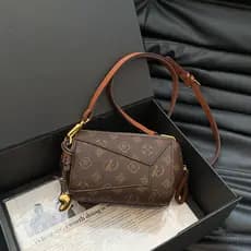 Bolsa bolsa feminina Cross-Border High-End pequena bolsa de ombro feminina flor antiga pequena bolsa feminina 2026 novo