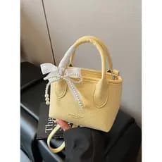 Bolsa bolsa transversal feminino Saco de cesta de vegetais feminino 2026 novo estilo portátil balde saco primavera verão
