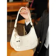 bolsa transversal feminino bolsa feminina Design Original crescente saco feminino 2024 novo estilo High-End nicho All-Ma