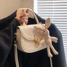 bolsa transversal feminino bolsa feminina Bolsa feminina elegante nicho bolsa mensageiro portátil de venda quente