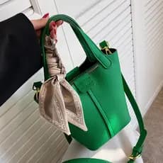 bolsa feminina Bolsa Bolsa Feminina Nicho Francês ins Moda Balde Bolsa