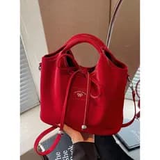 bolsa feminina bolsa transversal feminino High-End all-match vermelho bolsa de casamento feminino 2026 novo estilo all-m