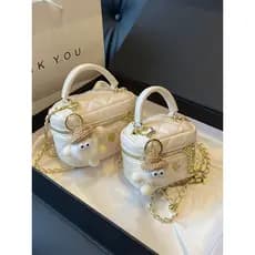 bolsa feminina Bolsa Influenciador mesmo estilo bolsa de corrente diamante pequena bolsa feminina 2026 novo estilo moda