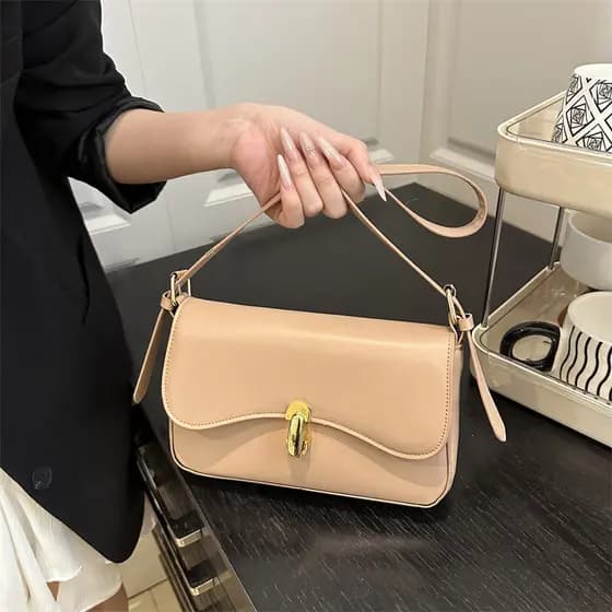 bolsa transversal feminino bolsa feminina Nicho francês axilas saco feminino 2025 verão versão coreana bolsa feminina no