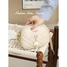 Bolsa mensageiro feminina 2026 novo estilo dos desenhos animados bonito Super quente pequeno saco High-End nicho Popular