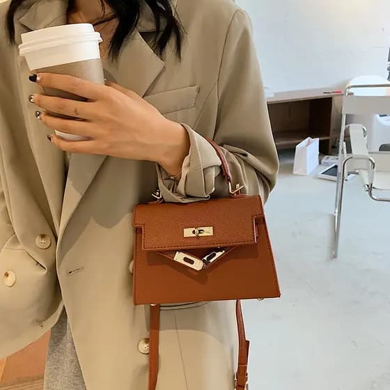 bolsa transversal feminino bolsa feminina Estilo ocidental High-End feminino verão moda Mini bolsa mensageiro