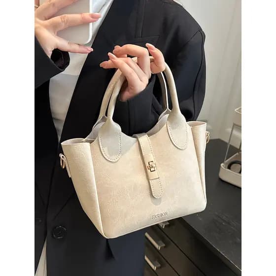 bolsa transversal feminino bolsa feminina High-End nicho balde saco feminino 2026 novo estilo moda bolsa de ombro