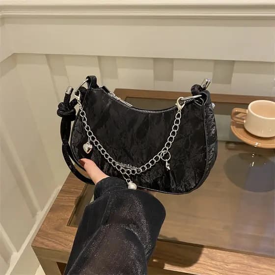 Bolsa bolsa feminina High-End francês Design elegante axilas sela saco feminino 2026 novo estilo All-Match requintado Re