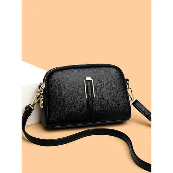 Bolsa bolsa transversal feminino Bolsa mensageiro de ombro Casual de couro de vaca de alta qualidade de verão
