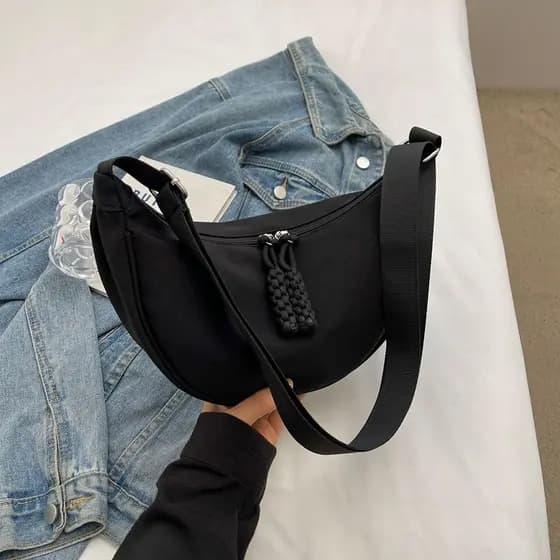bolsa transversal feminino bolsa feminina Leve Popular bolsa de lona feminina 2026 novo estilo verão saco do mensageiro