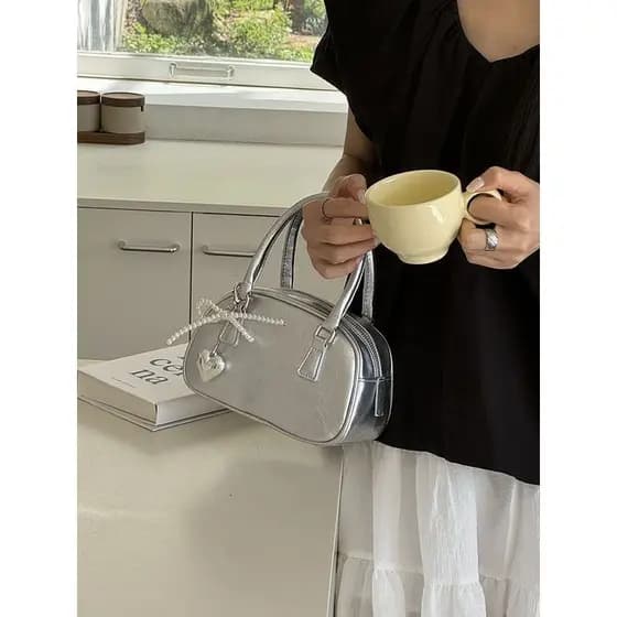Bolsa bolsa transversal feminino Coreia coreia 2024 novo estilo nicho portátil pequeno quadrado saco feminino requintado