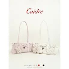 bolsa feminina bolsa transversal feminino Caidre arco Polka Dot portátil Baguette saco feminino presente de aniversário