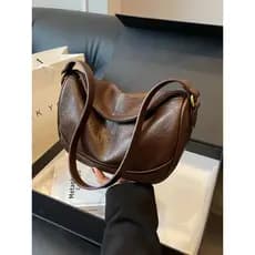 bolsa feminina Bolsa High-End nicho Design saco feminino novo estilo moda All-Match um ombro axilas saco Retro Commuter