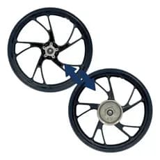 Par Rodas Liga Leve Moto Fan 150 2004 Á 2013 Pé De Galinha disco