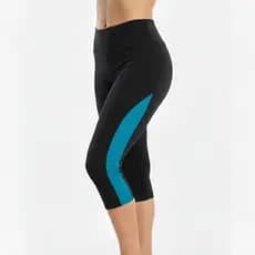 Calça Legging Capri Preta  Corsário Dry Feminina Academia Fitness