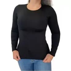 Blusa Térmica Feminina, Peluciada , Flanelada Segunda Pele Inverno, Blusa De Frio Feminina, Bem Quentinha