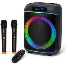 Bluetooth Speaker, 80W Peak Power Wireless Party Speakers with Deep Bass, Portable Loud Stereo Sound Large Subwoofer wit