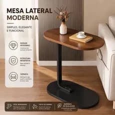 Mesa de apoio lateral para sofá portatil mesa de café  Moderno Mesa Notebook Ergonômica