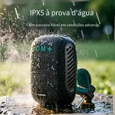 Caixa De Som Portátil Moto Bike Bluetooth 5.4 IPX5 Resistente Água 8W  TWS/FM/TF - IMS-X34D