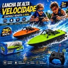 Novo Barco De Controle Remoto- Brinquedos De Controle Remoto -Pode viajar Na água Barco De Controle Remoto
