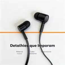 Fone Tipo-C Lelong LE-0201C | Intra-auricular | Cabo 1.2m | Com Microfone